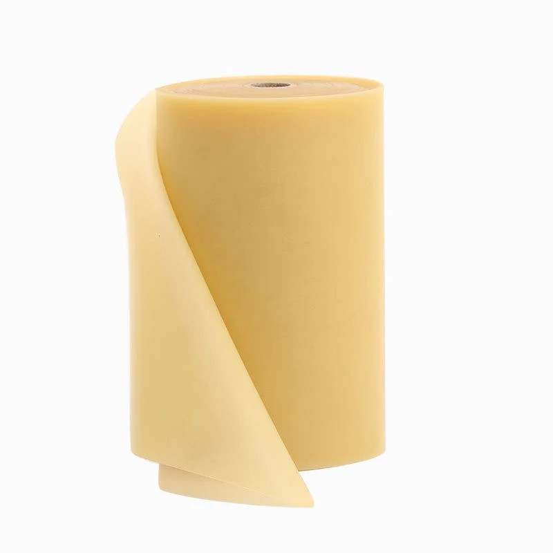 Rouleau blanc d’élastique plat pour lance-pierre, 1 mm