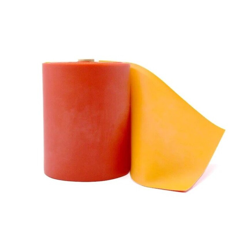 Rouleau orange d’élastique plat pour lance-pierre, 1 mm