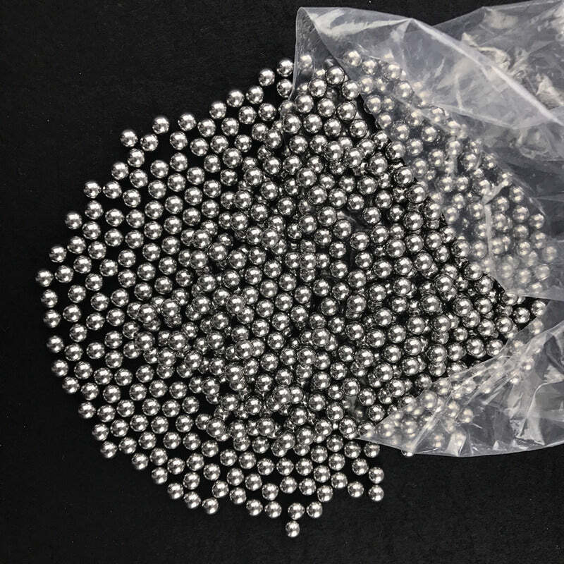 Billes d’acier de 8 mm pour lance-pierre, 500 g — miniature 2