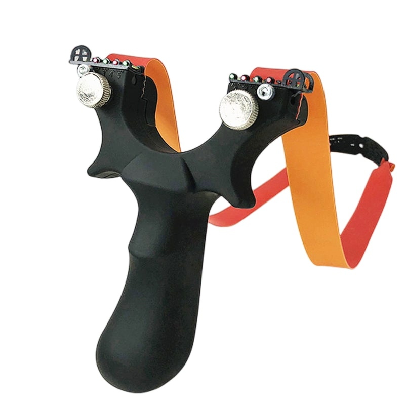 Armature de lance-pierre noire en résine, fourche de 40 mm