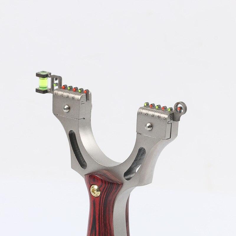 Lance-pierre Inox-304 Pro en acier et bois — miniature 2